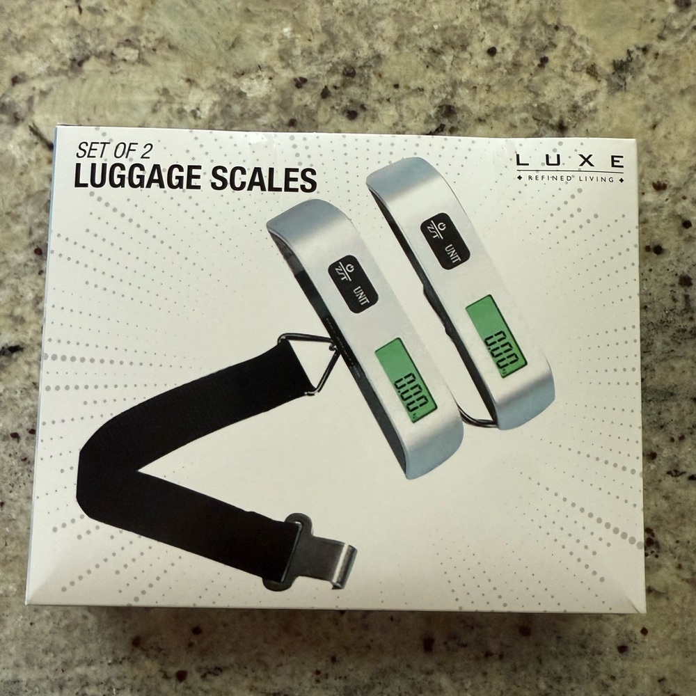 Luxe Digital Luggage Scales with Black Strap


3